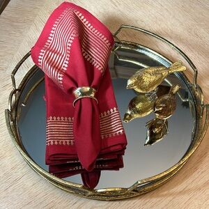 Cynthia Rowley Fabric Napkins  (6)  NWOT